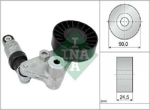 Original INA Riemenspanner Keilrippenriemen 534 0033 10 für Opel Saab - Bild 1 von 1