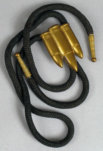 WWII ERA MILITARY BOLO TIE BULLETS PISTOL CARTRIDGES … - Gem