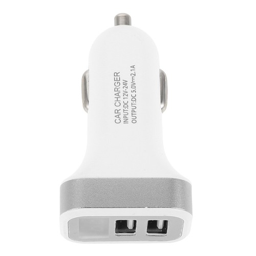 Dual USB Auto Ladegerät Auto Steckdose Adapter Auto USB Ladegerät Auto Power - 第 1/12 張圖片
