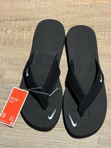 Nike Celso Girl Thong Women's Slides Black Flip Flop Size 9 BRAND NEW IN BOX - Picture 5 of 5