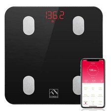 Smart Bluetooth Body Fat Scale Digital Weight BMI Health Analyzer App
