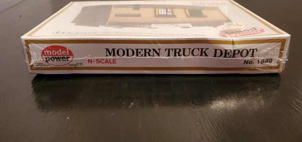 N Scale MODERN INTERSTATE TRUCK DEPOT Kit Model Power New Sealed 1549 - Image 2 of 3