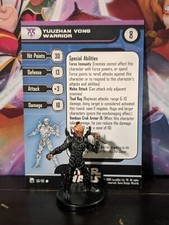 Star Wars Legacy of the Force 60/60 Yuuzhan Vong Warrior Miniature With Card