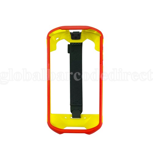 Red-Yellow Protective Cover Hand Rugged Boot for Zebra TC51 TC56 TC52 TC57 - Picture 4 of 8