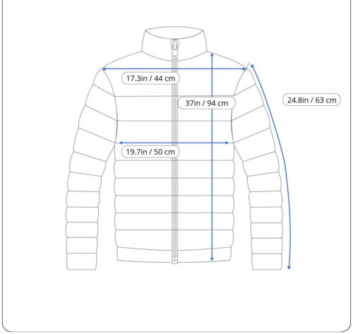 Hugo Boss Red Label Aluminum Coat Men 2 Pockets (Inside) Medium - Picture 3 of 8
