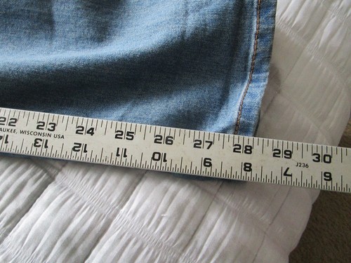 Code Bleu Gracie Bestie Jean Women's Size 4 Blue Cotton Denim Jeans 30x27 - Picture 9 of 10