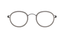 Lindberg AIR TITANIUM RIM LEX TB K115/PU9 BLACK 45mm Eyeglass Frames