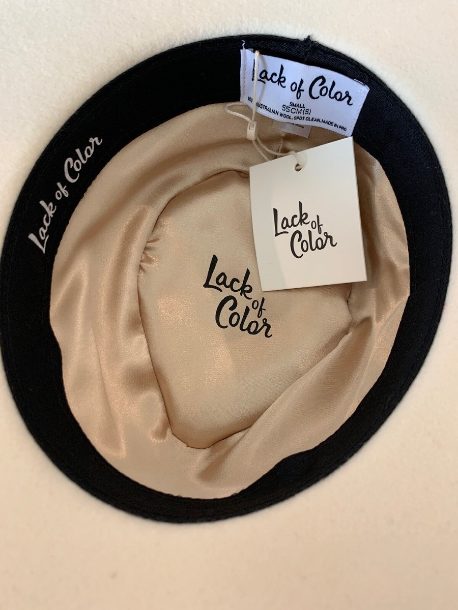Lack of Color Ivy Beverly Fedora Wool Hat Small 55cm Ivy Beverly - White Bull Clothing Co main image 3