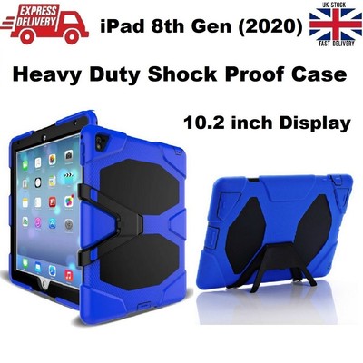 Stoßfeste strapazierfähige Gummi-Hartschale für iPad 8. Gen 2020 A2270/A2428/A2429