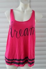 ma  NO SIZE LJ LORNA JANE FUCHSIA PINK  DREAM  ACTIVE WEAR SINGLET TANK L SIZE