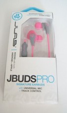 JBUDSPRO Signature Earbuds Universal Mic  Track Control JLAB Android Apple PINK