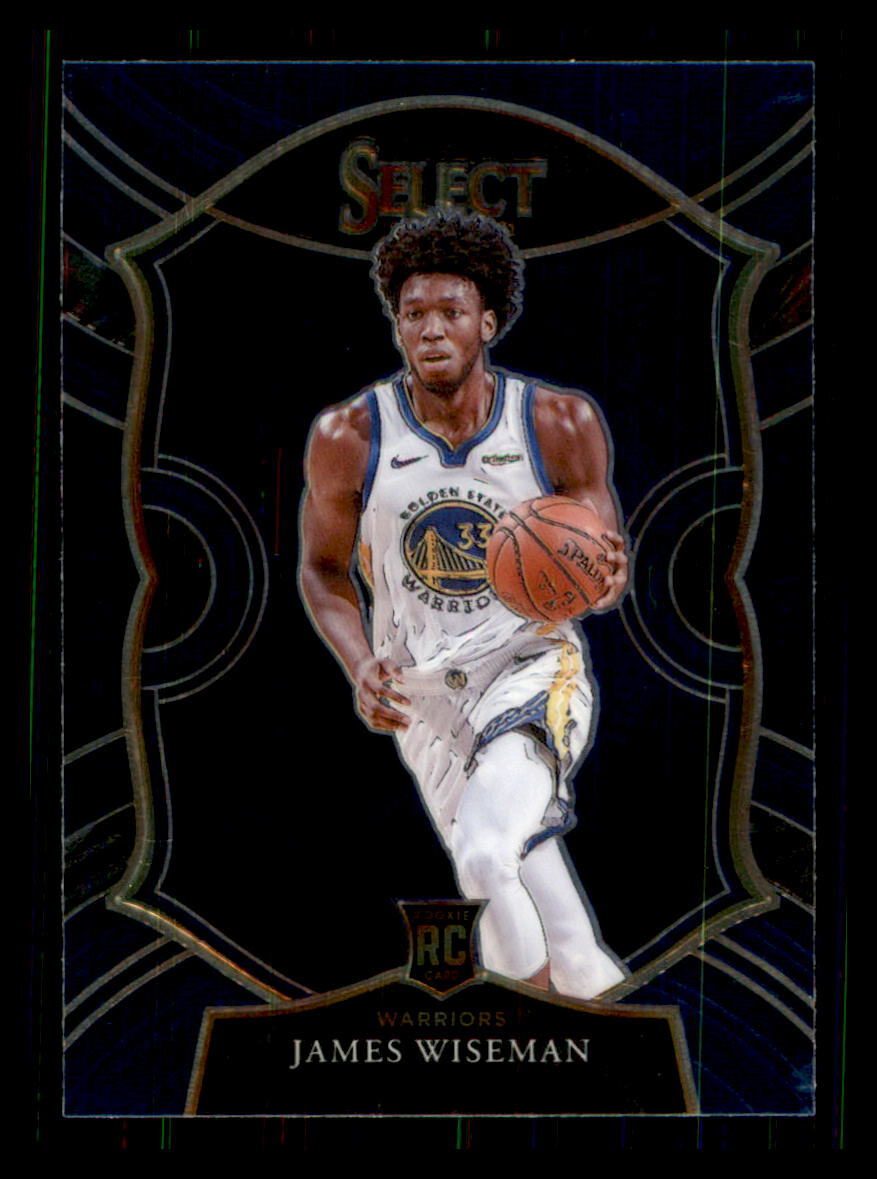 2020 Basketball 2020-21 Panini Select James Wiseman Warriors #62 RC1