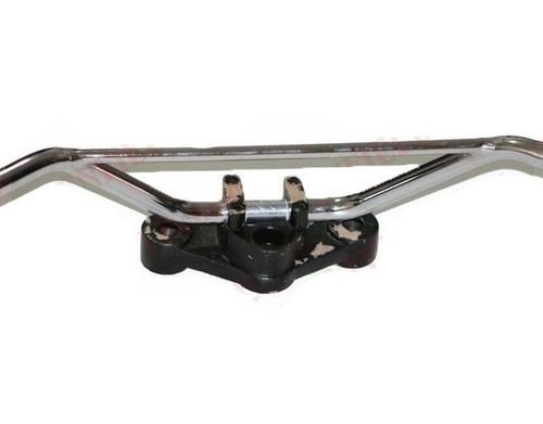 Guidon Moto Plat 22mm – Style Rétro – Universel Et Facile à Installer