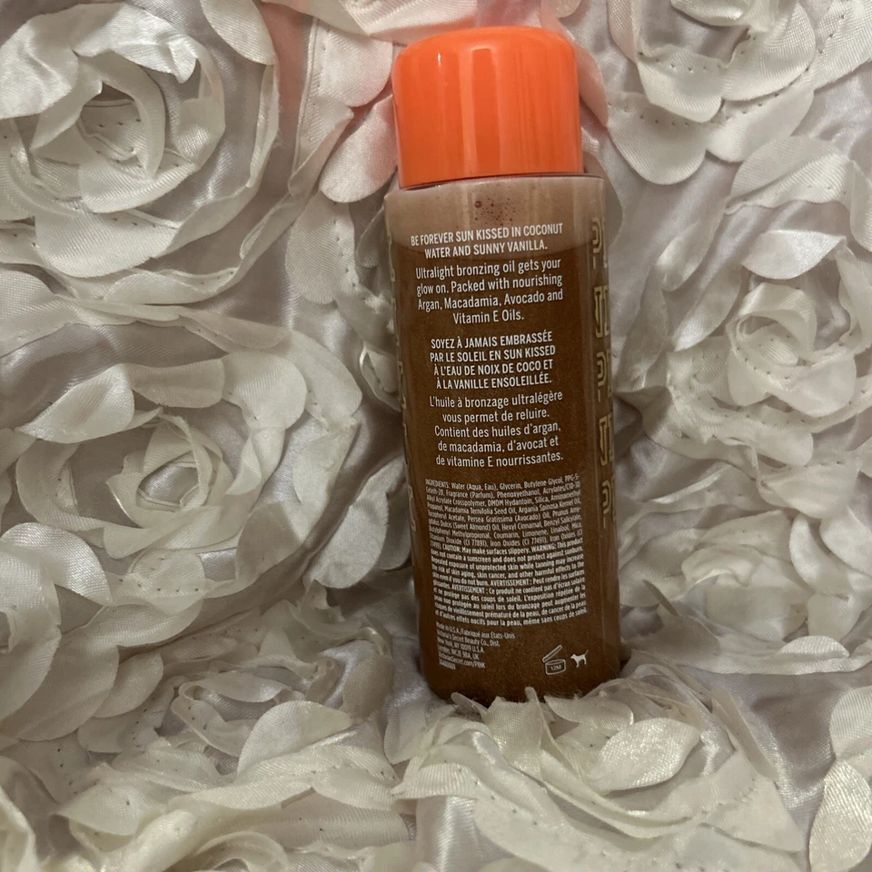 Victoria's Secret ROSA Sun Kissed Bronce Brillo Aceite Foto 2 de 4