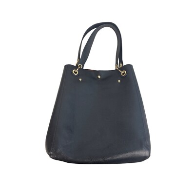 Shein Women's Faux Leather Black and Brown Tote Shoulder Bag