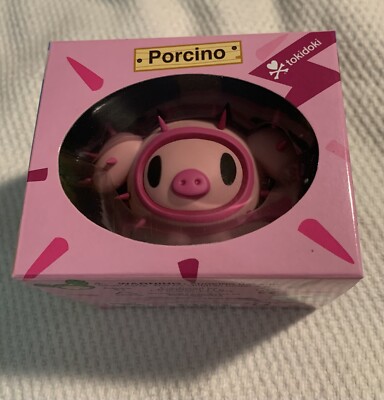 NEW TOKIDOKI PORCINO Pink Pig Collectible Vinyl Figure Cactus