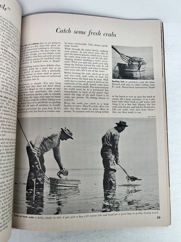 Sunset Ideas for OUTDOOR FAMILY FUN in the West 1958 Magazine NICE! - Picture 5 of 8