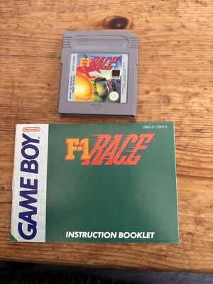 Gameboy F1 Race mit Anleitung 