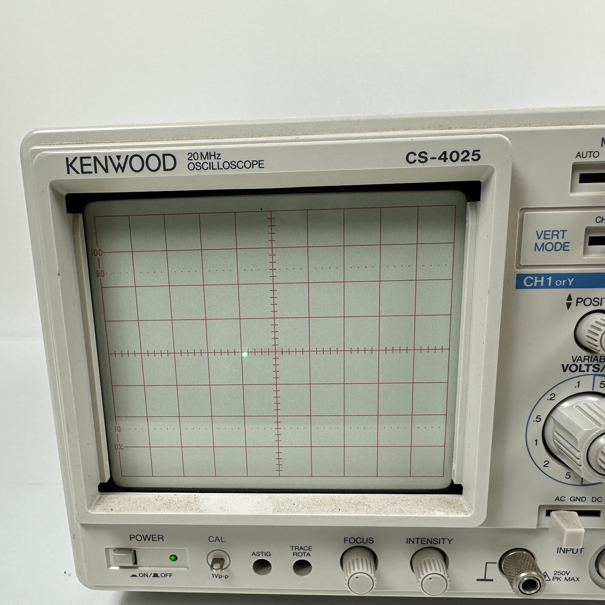 Kenwood Cs-4025 20mhz 2 Channel Oscilloscope | Tested for sale