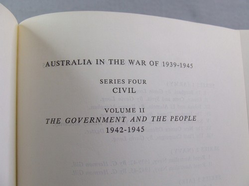 Australia in the War of 1939-1945 Volumes 1 & 2 by Paul Hasluck (HCDJ) - Picture 23 of 23
