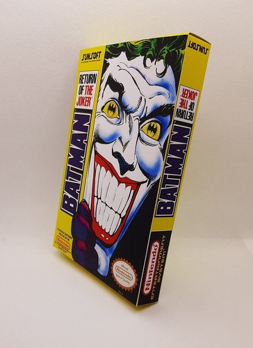 NES - Batman: Return of the Joker - Box Cover ONLY - Picture 2 of 5