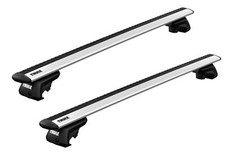 Thule Dachträger Raised Rail Evo WingBar Evo silber für MB GLE SUV