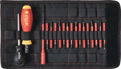 WIHA 36791 Drehmomentschraubendreher-Satz slimTorque Starter Set 18-teilig 0,8 -