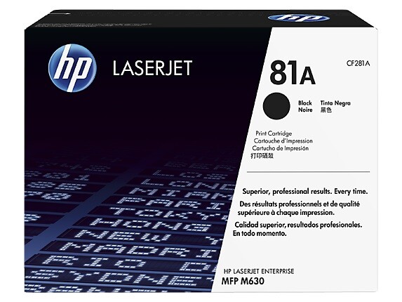 TP TONER ORIGINALE HP CF281A 281A 81A