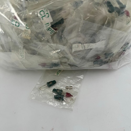 Huge Lot of 50+ Christmas Light Bulb Replacement Red Tip Flashers Cord Fuse Sets - Picture 7 of 12