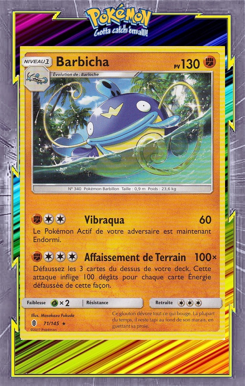 🌈Barbicha - SL2:Gardiens Ascendants - 71/145 - Carte Pokemon Neuve Française