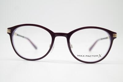 Max Factor X Esther Violet Gold Black Oval Glasses Frame New