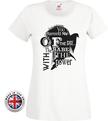 LABYRINTH T-Shirt Jareth ''You Remind Me Of The Babe''. Unisex oder Damen tailliert