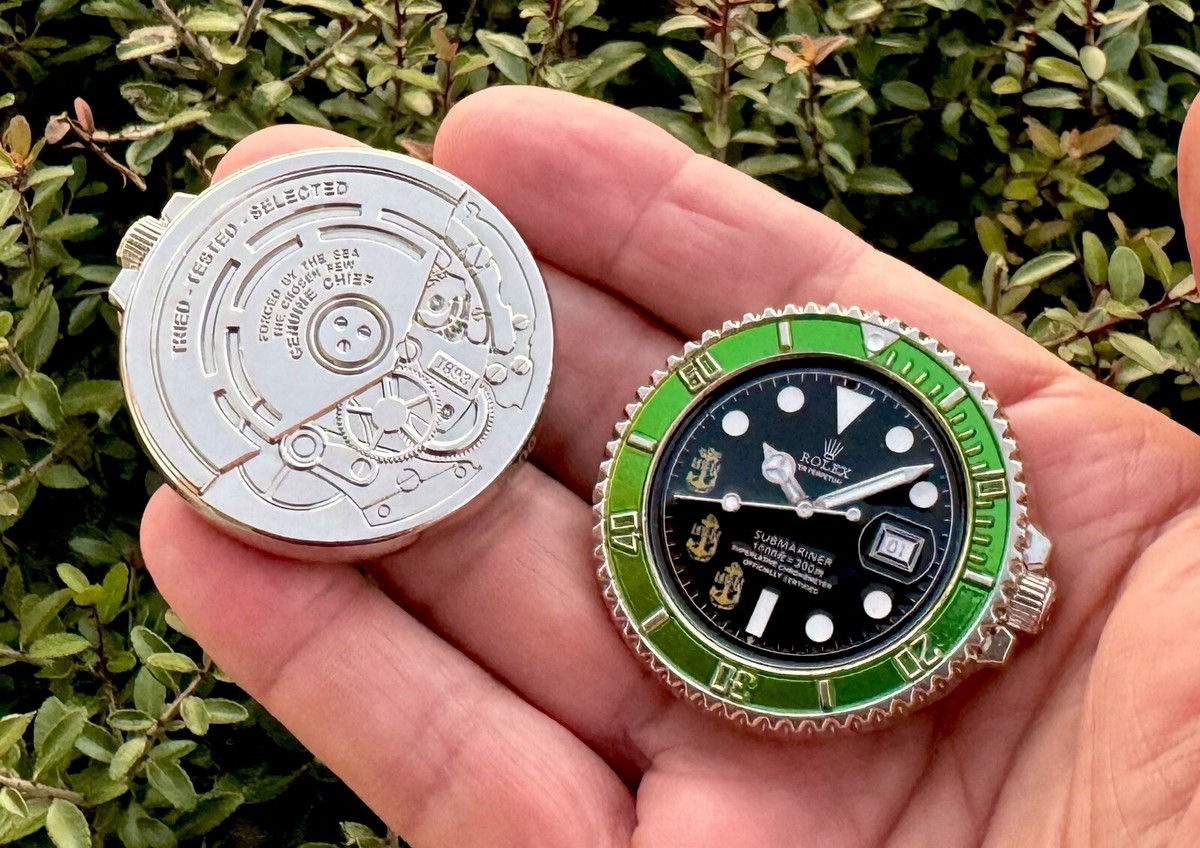 Navy Chief Seals Dive SUBMARINER Watch Kermit Starbucks Hulk