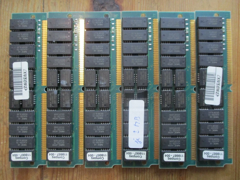 118667-004 Compaq 2MB 70ns 72-Pin Simm Memory Module, Vintage Computer Piece - Image 4 of 4