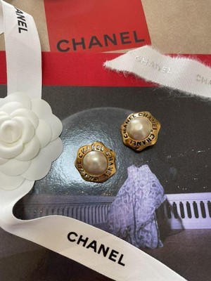 Chanel♡ Vintage Earrings | eBay
