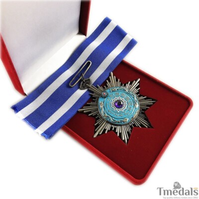 Chinese Qing Dynasty Order of the Double Dragon China Medal Badge top rare