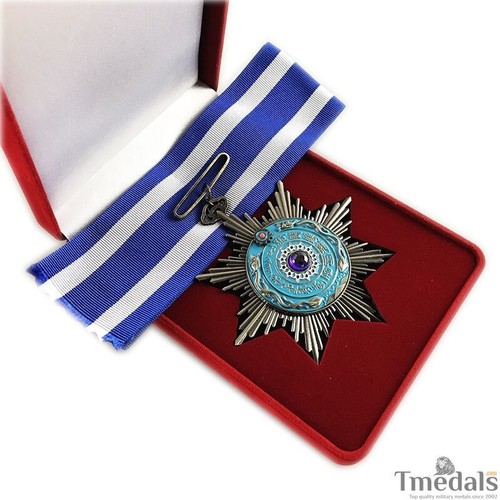 Chinese Qing Dynasty Order of the Double Dragon China Medal Badge top rare - 第 1/9 張圖片