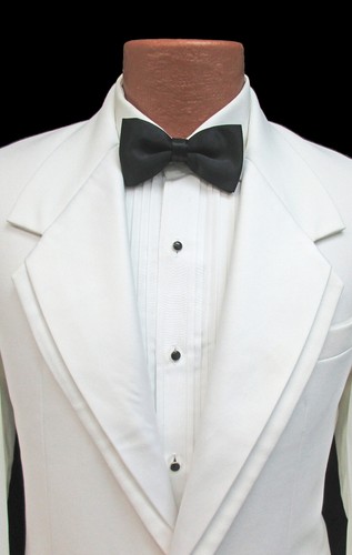 Herren Smoking Sakko Oscar de la Renta Contour weiß - Premium Qualität Größe 62L - Bild 3 von 5