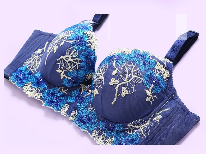 Lace Lingerie Push Up Bra Padded Womens Cup A B C D 32 34 36 38 40 Bra