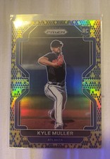 2022 Prizm Baseball Base Snakeskin #14 Kyle Muller rc /50 - Atlanta Braves