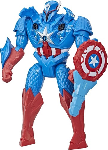Avengers Captain America Action Figure Doctor Doom Armatura Bio-Organica 20cm - Foto 5 di 24