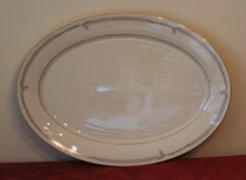 Lenox "Gramercy" Ivory China 13" Platter MINT Made in USA