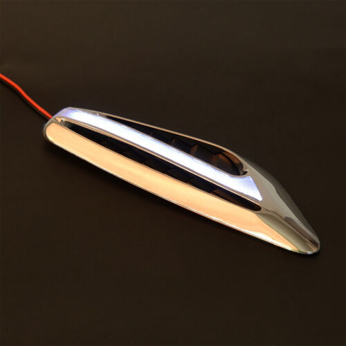 Universal Car Fender LED Side Marker Light Turn Signal Lamps Indicator White - Picture 4 of 7