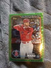 2024 Topps Series 1 Taylor Ward /499 Green Foil SP Angels #332