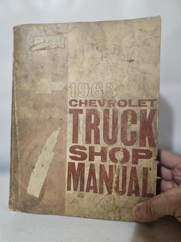 1963 Chevrolet Truck Shop Manual Supplement Dealer Used Repair OEM Book - Picture 2 of 11