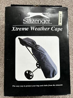 Slazenger wasserdichte Golftasche Regenschutz/Regencape unbenutzt im Karton mit Tragetasche