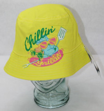Disney Parks Toy Story Chillin Grillin Summer Reversible Bucket Hat Adult SZ NEW