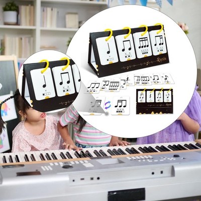Klavier Musik Note Training Karten Requisiten Musikalischer Rhythmus Lernen Lernkarten Musik