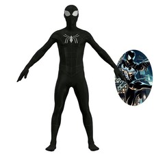 Spider Man Costume Black Cosplay Bodysuit for Kid Adult Men  s Outfit