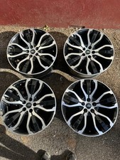 X4 GENUINE RANGE ROVER SPORT L320 STYLE 5007 21" INCH DIAMOND CUT ALLOY WHEELS